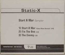 Static-X : Start a War - Sampler